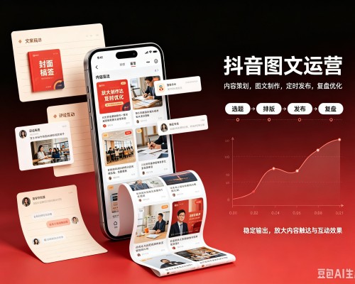 九原抖音图文代运营服务